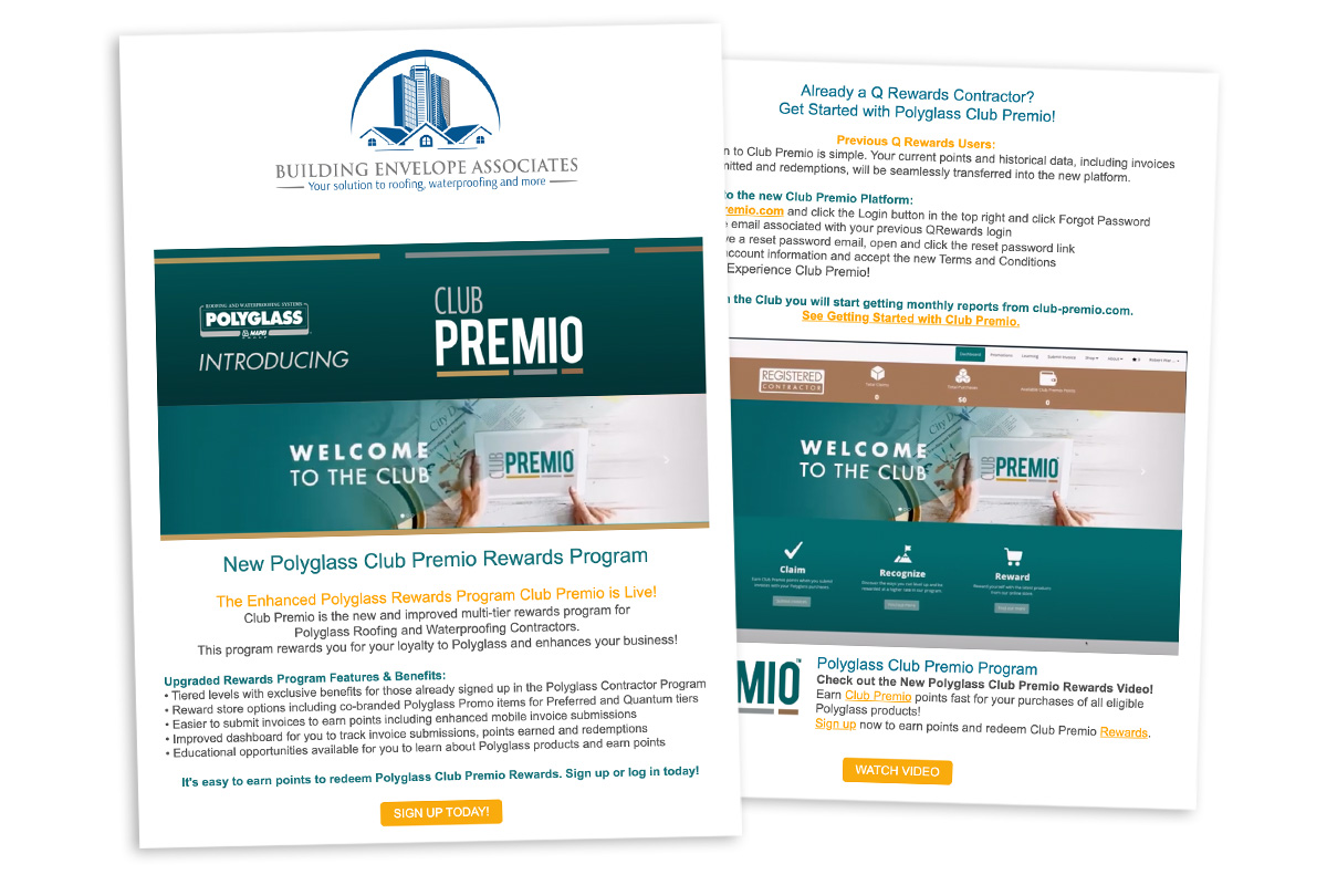 Club Premio Newsletter