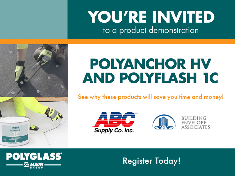 POLYGLASS POLYANCHOR HV AND POLYFLASH 1C Product Demo