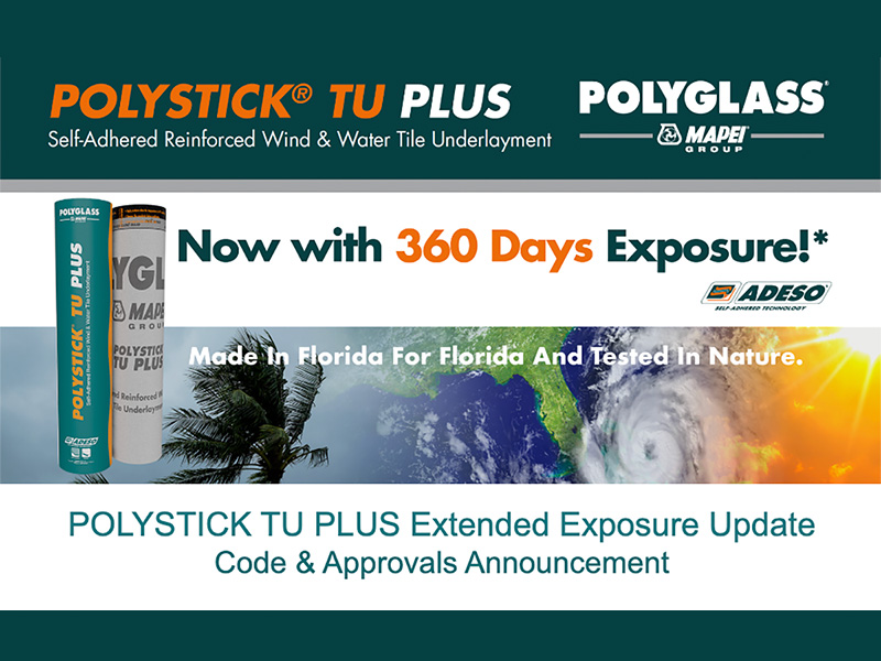 Polyglass TU Plus Extended Exposure Rating