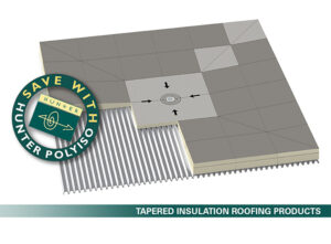 Hunter Panels Tapered Polyiso Roofing Insulation Systems - FLBEA.com